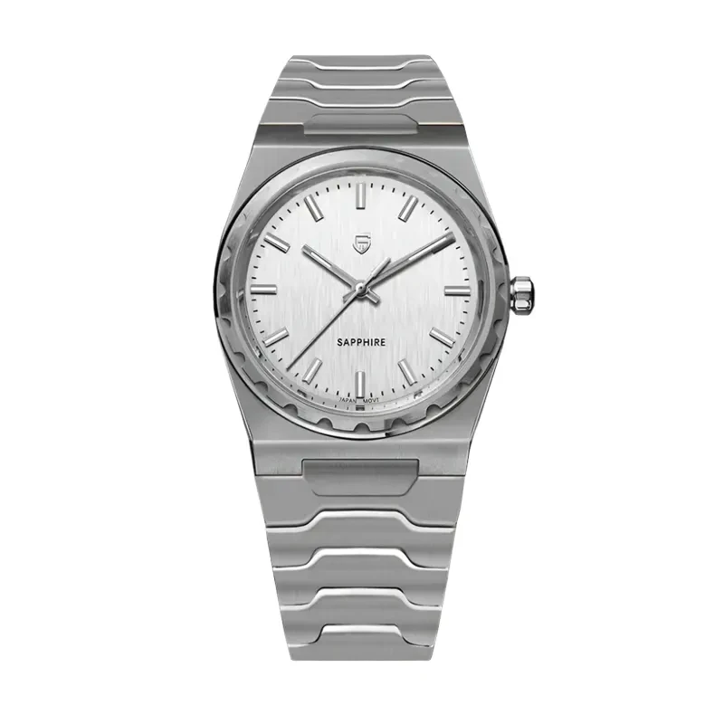 Pagani Design Super Thin Silver-tone Men's Watch- PD-YS020